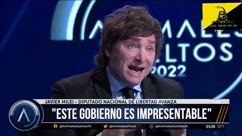 Javier Milei Propongo que no haya mas inflación en la Argentina