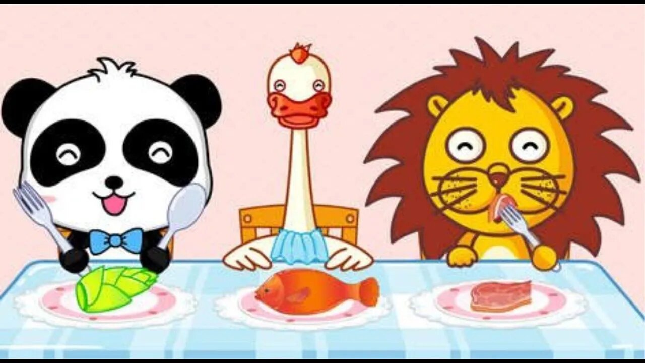 My Baby Panda Chef - iPad app demo for kids - Ellie Babybus game