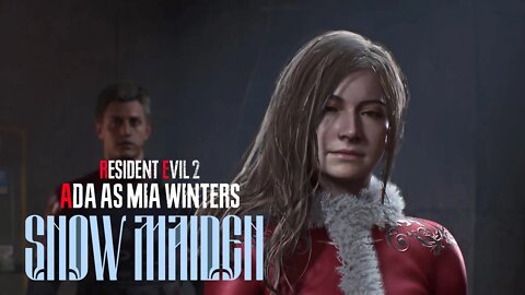 Resident Evil 2 Remake Ada as Mia Winters Snow Maiden outfit