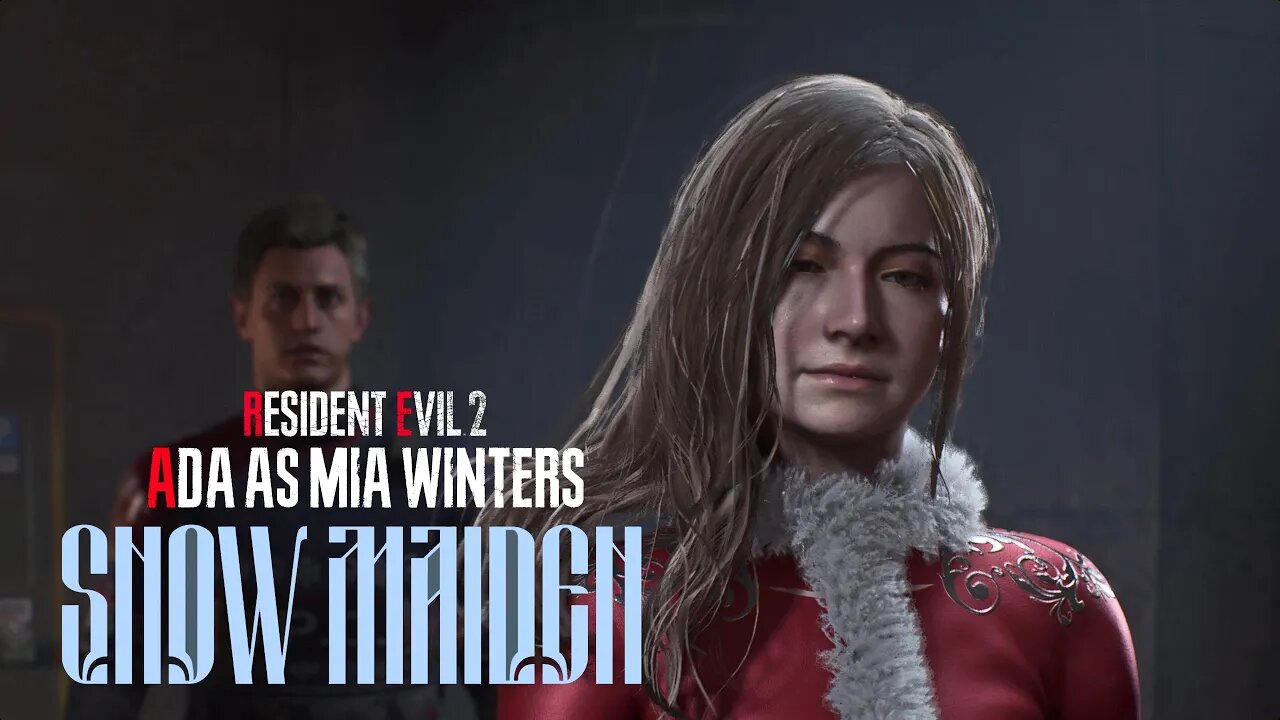 Resident Evil 2 Remake Ada as Mia Winters Snow Maiden outfit