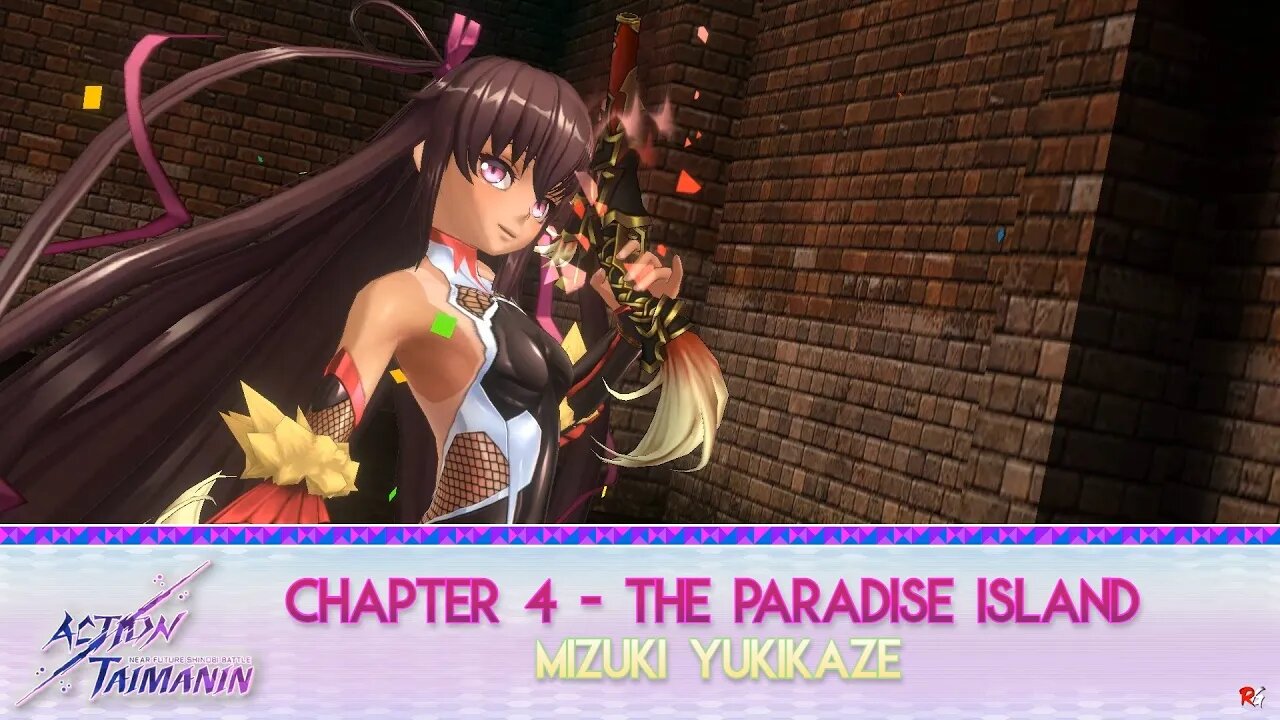 Action Taimanin - Chapter 4: The Paradise Island (Mizuki Yukikaze)