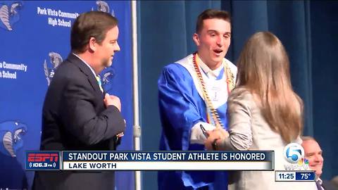 Standout Park Vista Student Athlete Honored