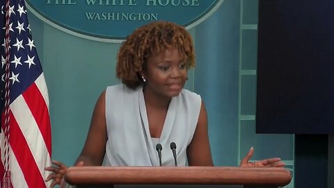 Jean-Pierre Claims Illegal Immigration "Down By 70%" Because Biden "Addressing The Challenges"