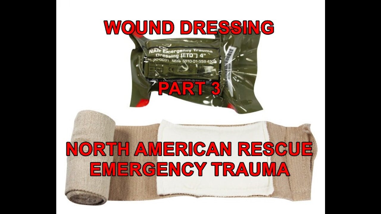 Wound Dressings Part 3 "NAR-ETD"