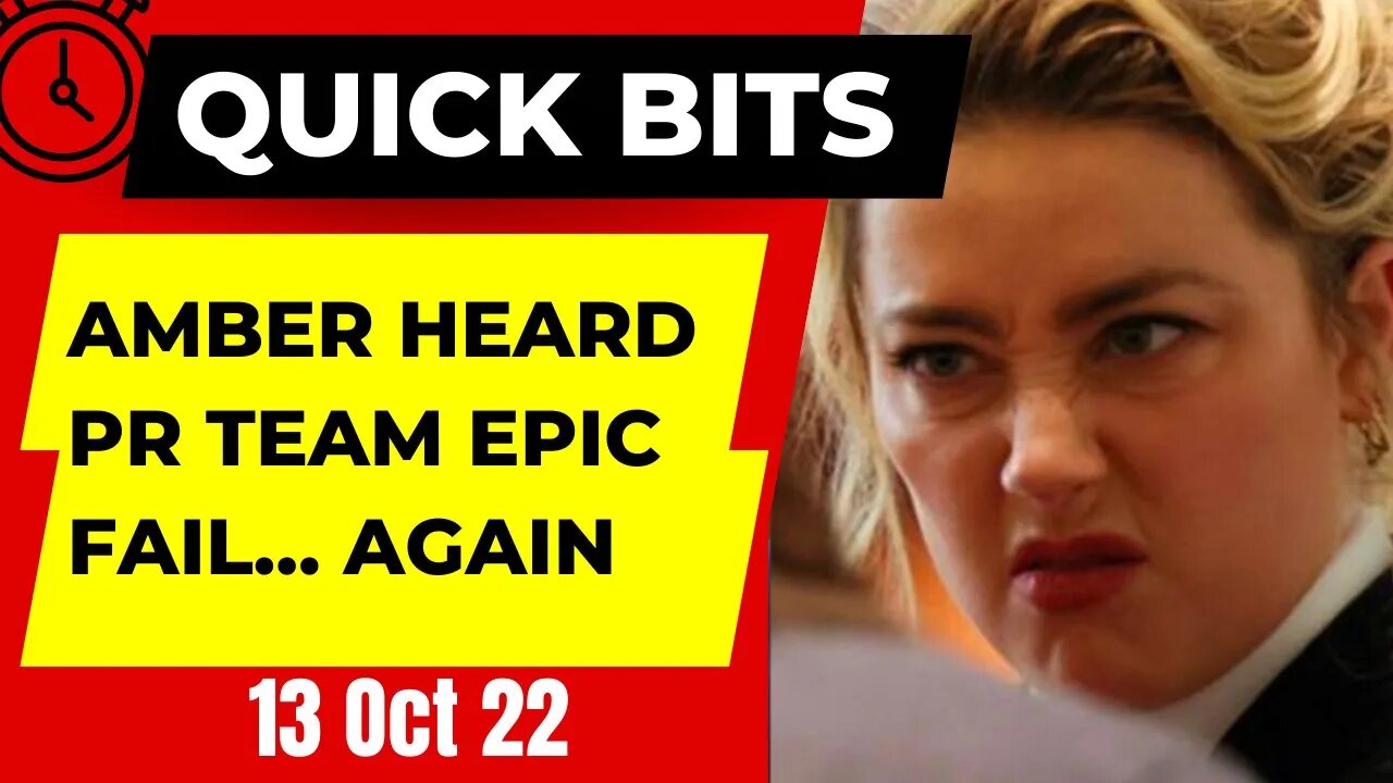 Amber Heard's PR TEAM FAILS AGAIN - Latest News