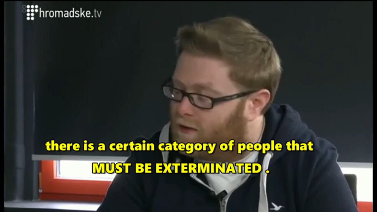 Ukrainian "journalist" openly calls for genocide on Russians in Donbass region