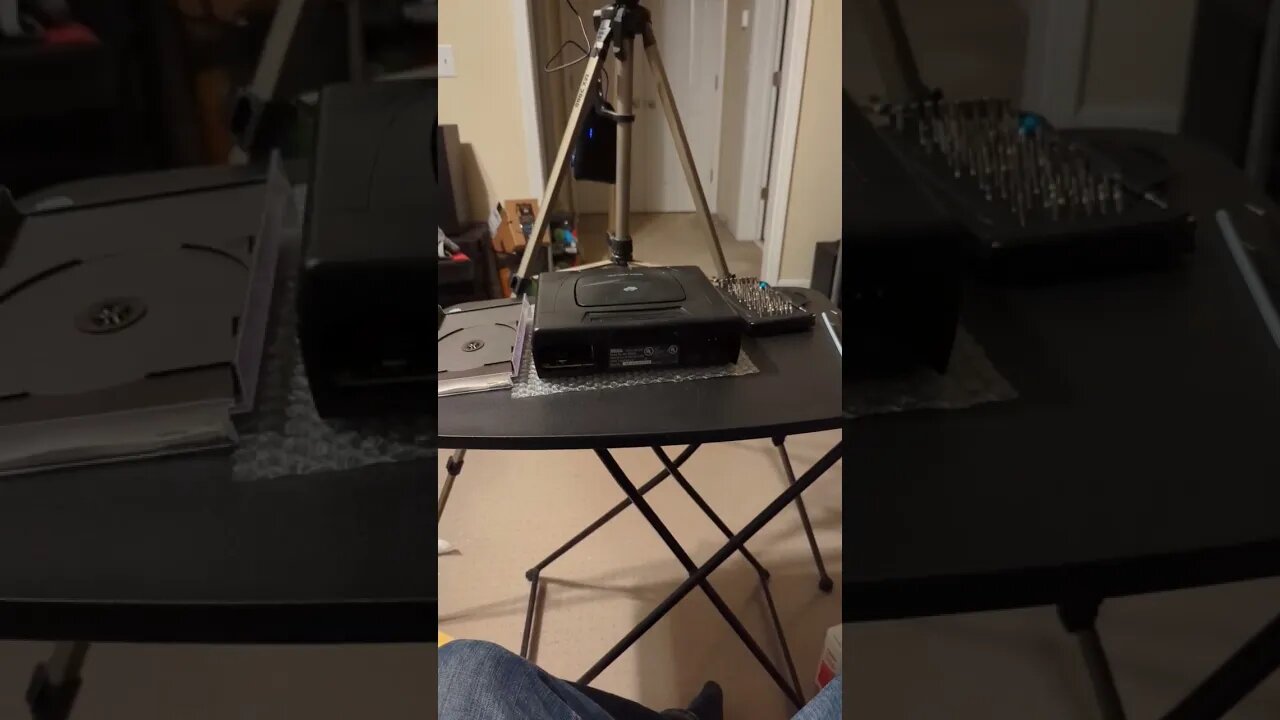 I finished filming the DKOldies Sega Saturn and I will show you how to remove the warranty sticker!