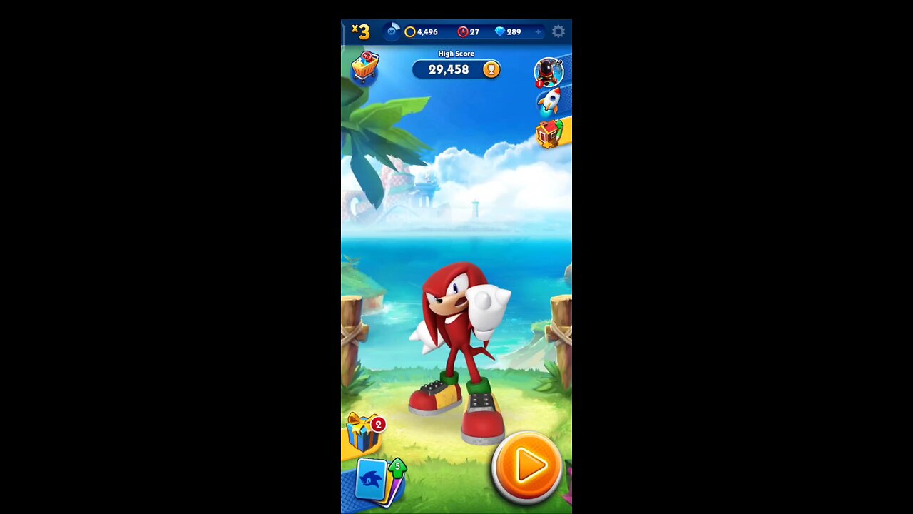 Sonic Dash game gameplay