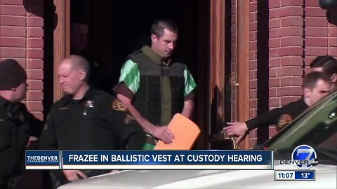 Frazee appears in bulletproof vest at daughter's custody hearing; nurse in court on Friday