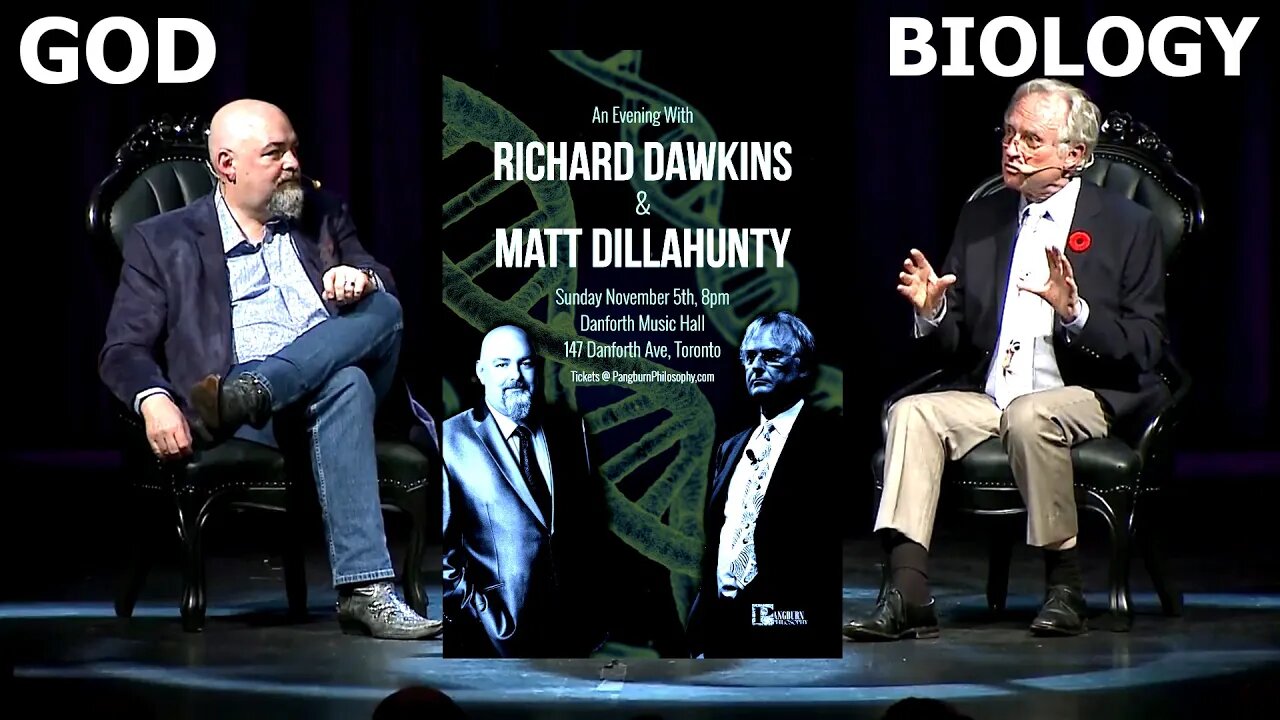 GOD & BIOLOGY - Richard Dawkins & Matt Dillahunty