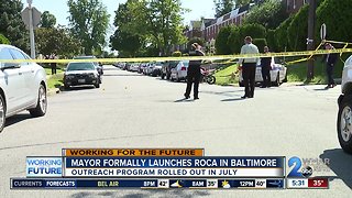 Roca program aiming to reduce crime in young adults begins in Baltimore