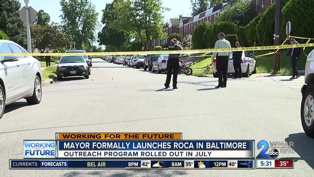 Roca program aiming to reduce crime in young adults begins in Baltimore