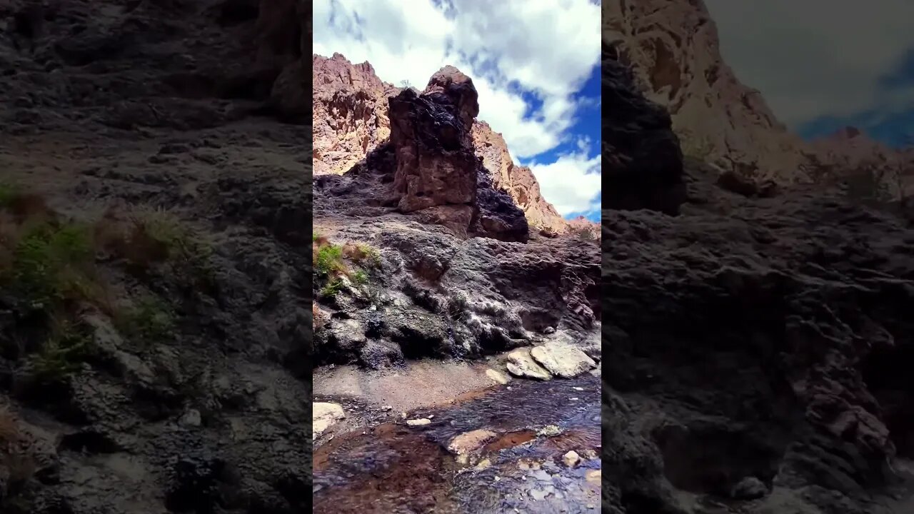 Gold Strike Canyon Hot Springs Trail outside of Las Vegas, Nevada! Beautiful. #lasvegas #vegas #hike