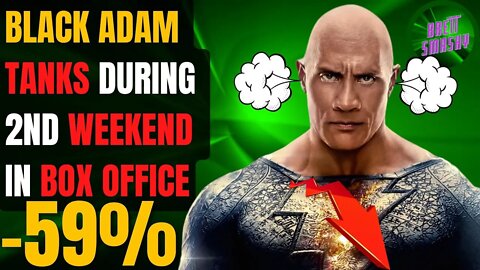 Black Adam TANKS in 2nd Week At Box Office