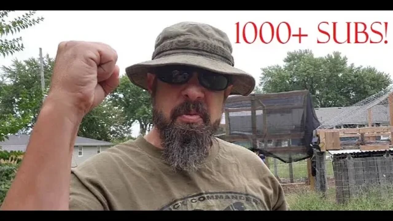 1000 Subs! THANK YOU
