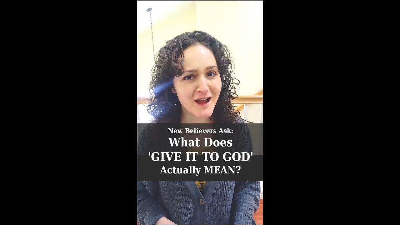 What Does 'GIVE IT TO GOD' Actually Mean? | Apologetics Video Shorts