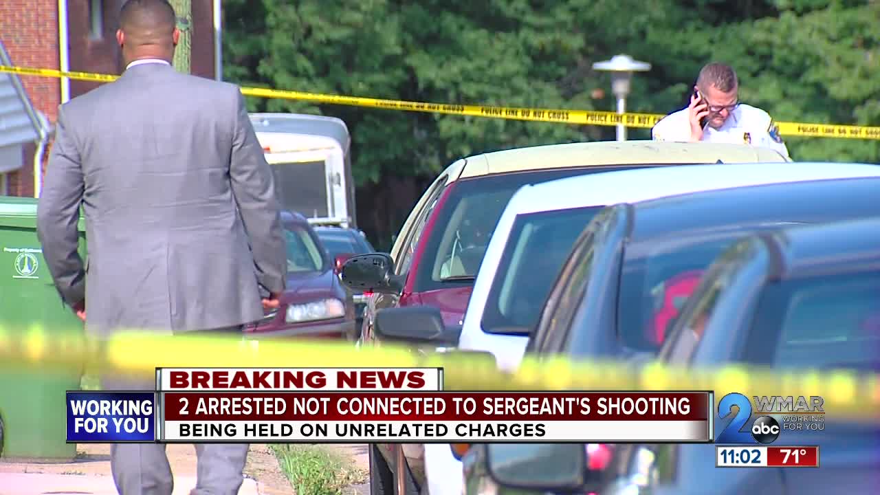 Two arrested not connected to Sergeant shooting