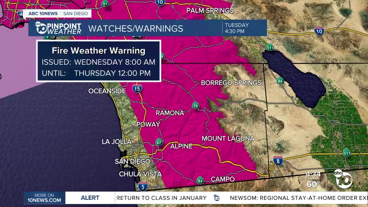 ABC 10News Weather With Meteorologist Angelica Campos