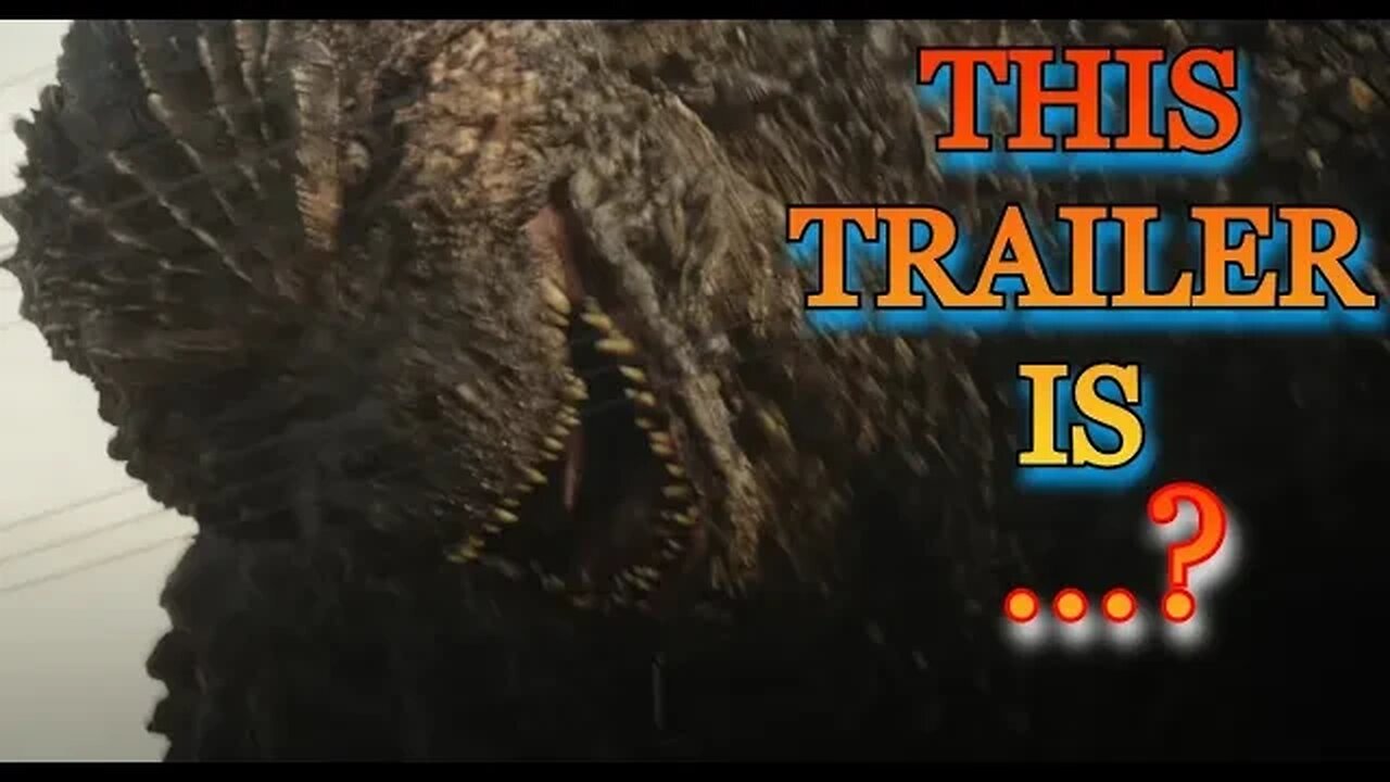 My reaction to @GodzillaToho's Godzilla Minus 1 Trailer Reaction!
