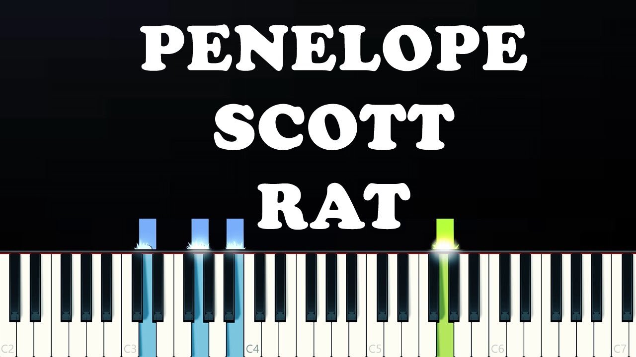 Penelope Scott - rät (Piano Tutorial)