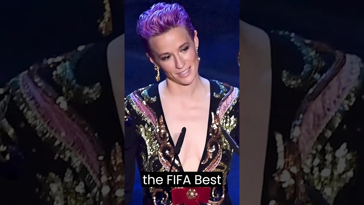 CUTENESS FIFA Award?! 🤯😱 #shorts #meganrapinoe #fifa