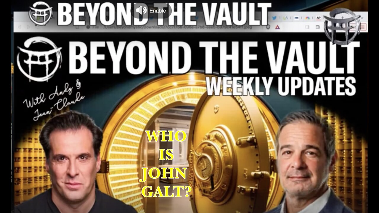 BEYOND THE VAULT WITH ANDY & JEAN-CLAUDE WEEKLY UPDATE. SILVER TO THE MOON. TY JGANON, SGANON