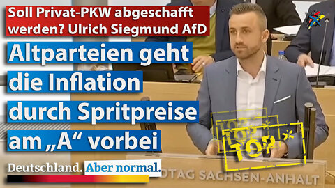 Soll Privat-PKW abgeschafft werden? Ulrich Siegmund AfD