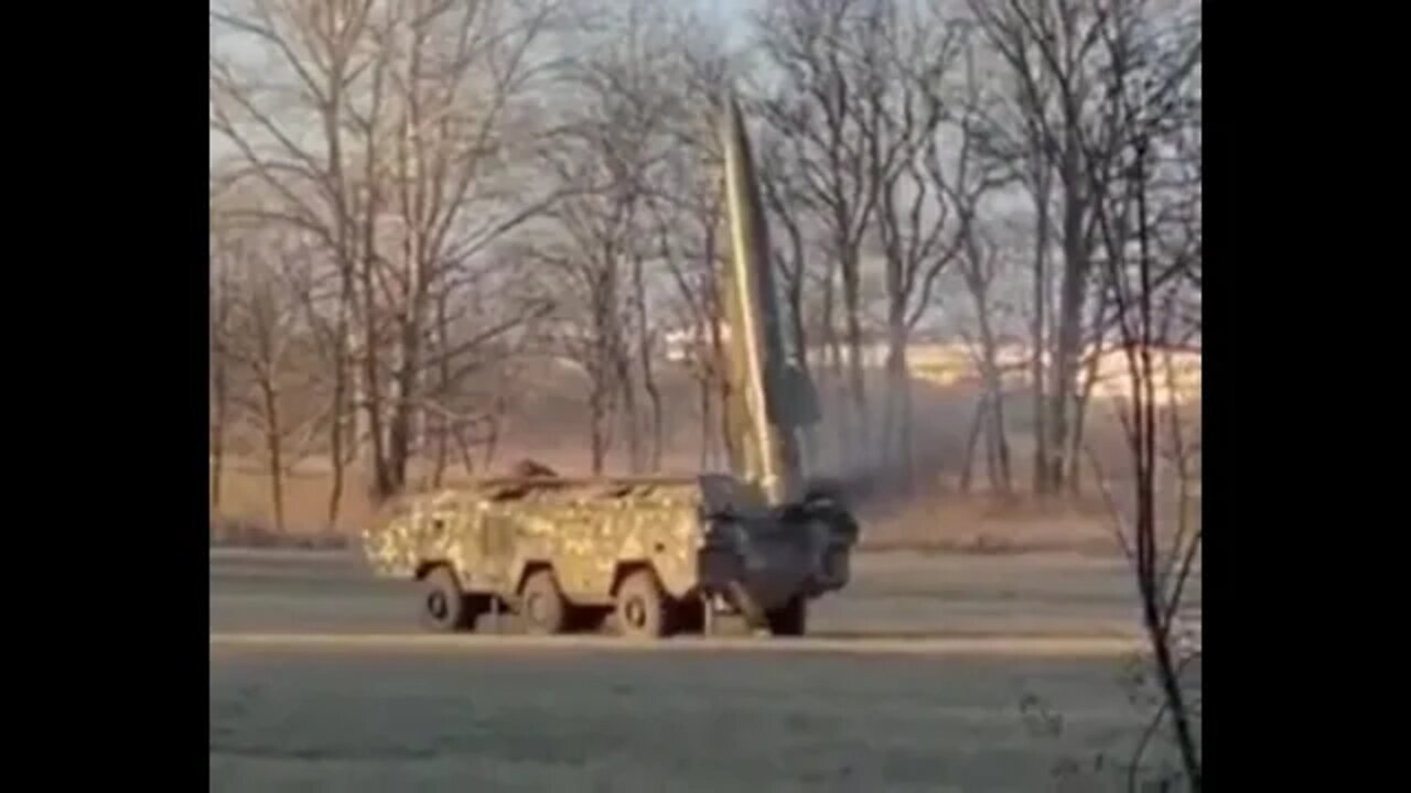 launch of the Ukrainian missile "Tochka-U"