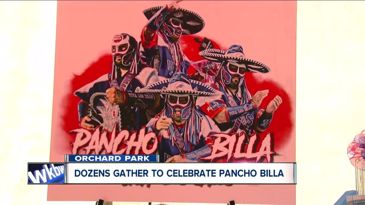 Bills fans gather to celebrate the life of Pancho Billa