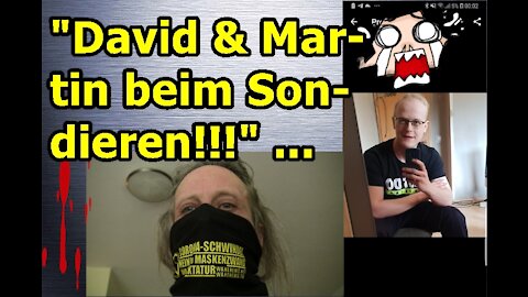 „David und Martin beim Sondieren, usw.!!!“ ...