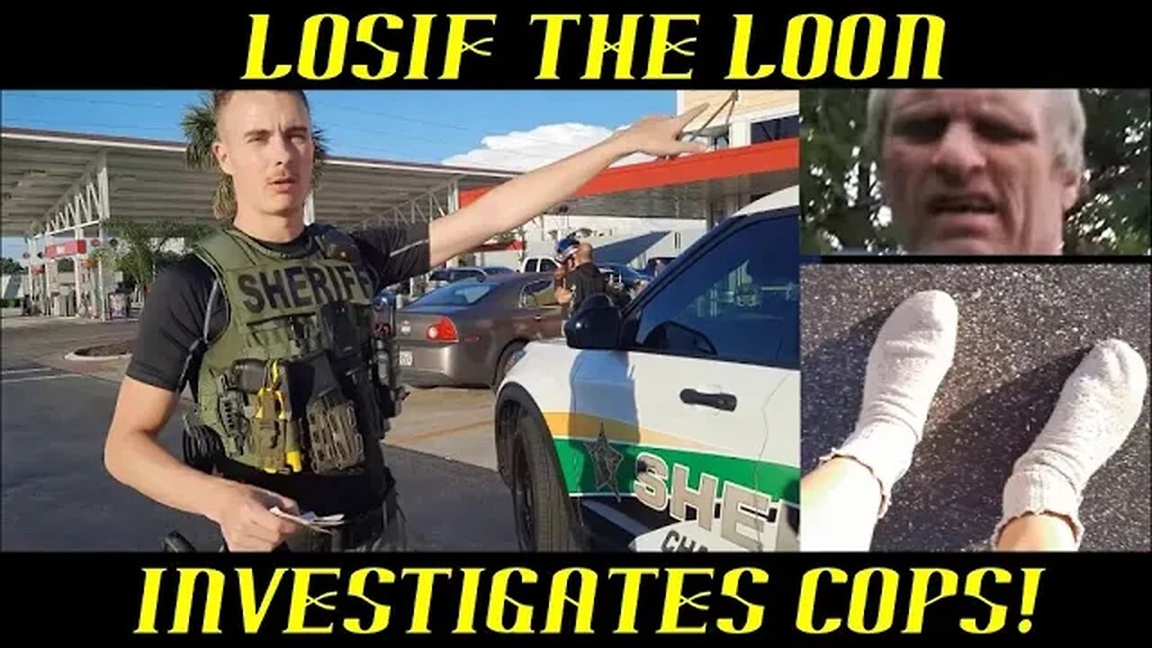 Frauditor Losif the Loon Investigates Traffic Stop: WTH ~ HAHAHA!