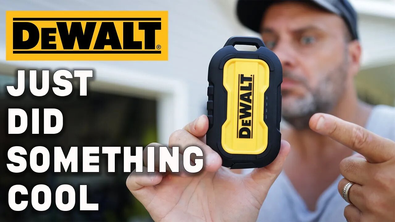 Dewalt just released something really cool