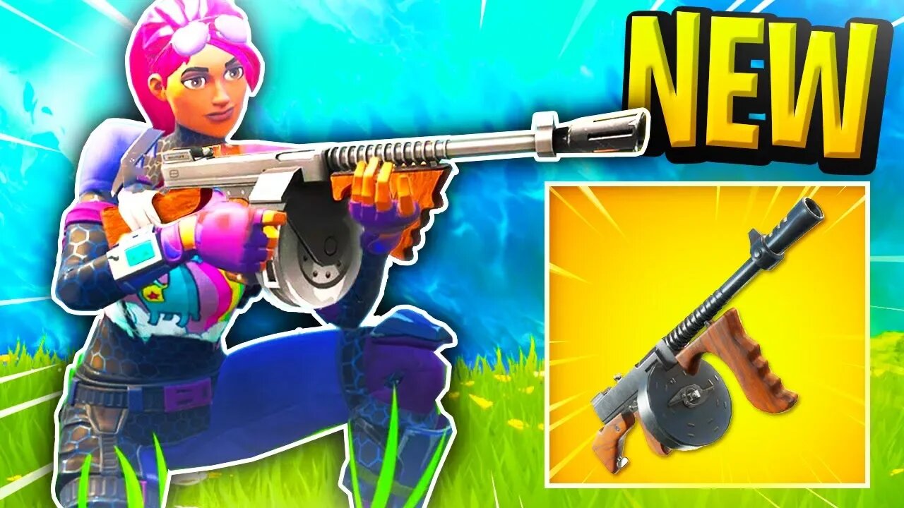 *NEW* 'Drum Gun' in FORTNITE! - Fortnite Battle Royale NEW UPDATE DRUM GUN COMING SOON!