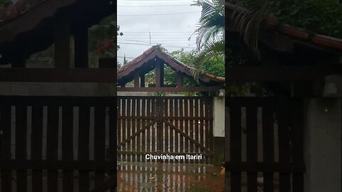 Chuvinha em Itariri
