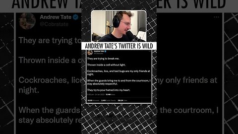 Andrew Tate's Twitter posts are Wild 💀💀💀 #shorts #andrewtate