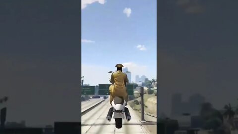 GTA Race Lost Due To Idiot Hitting Tree Branches 🌳 🏍 ☠