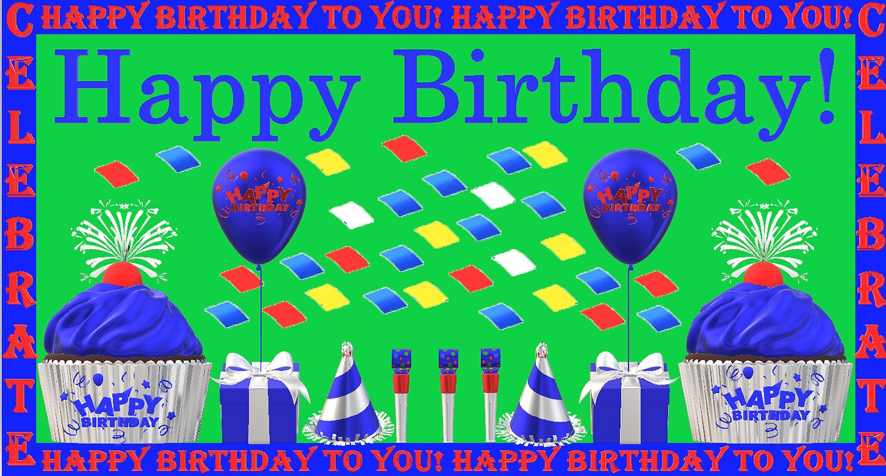 Happy Birthday 3D - Happy Birthday - Happy Birthday To You - Happy Birthday Song