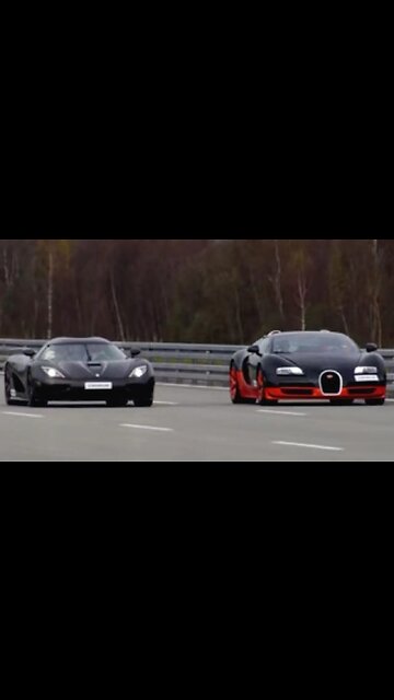 😱Brutal Koenigsegg Agera R vs Bugatti Veyron Vitesse W16 extremely brutal streetrace🫶
