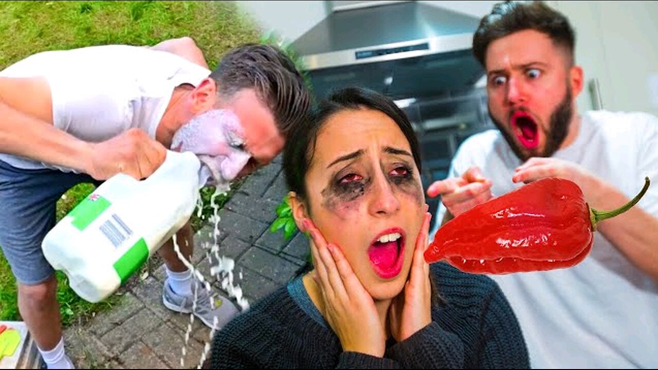 WORLD'S HOTTEST CHILLI CHALLENGE (GONE WRONG)