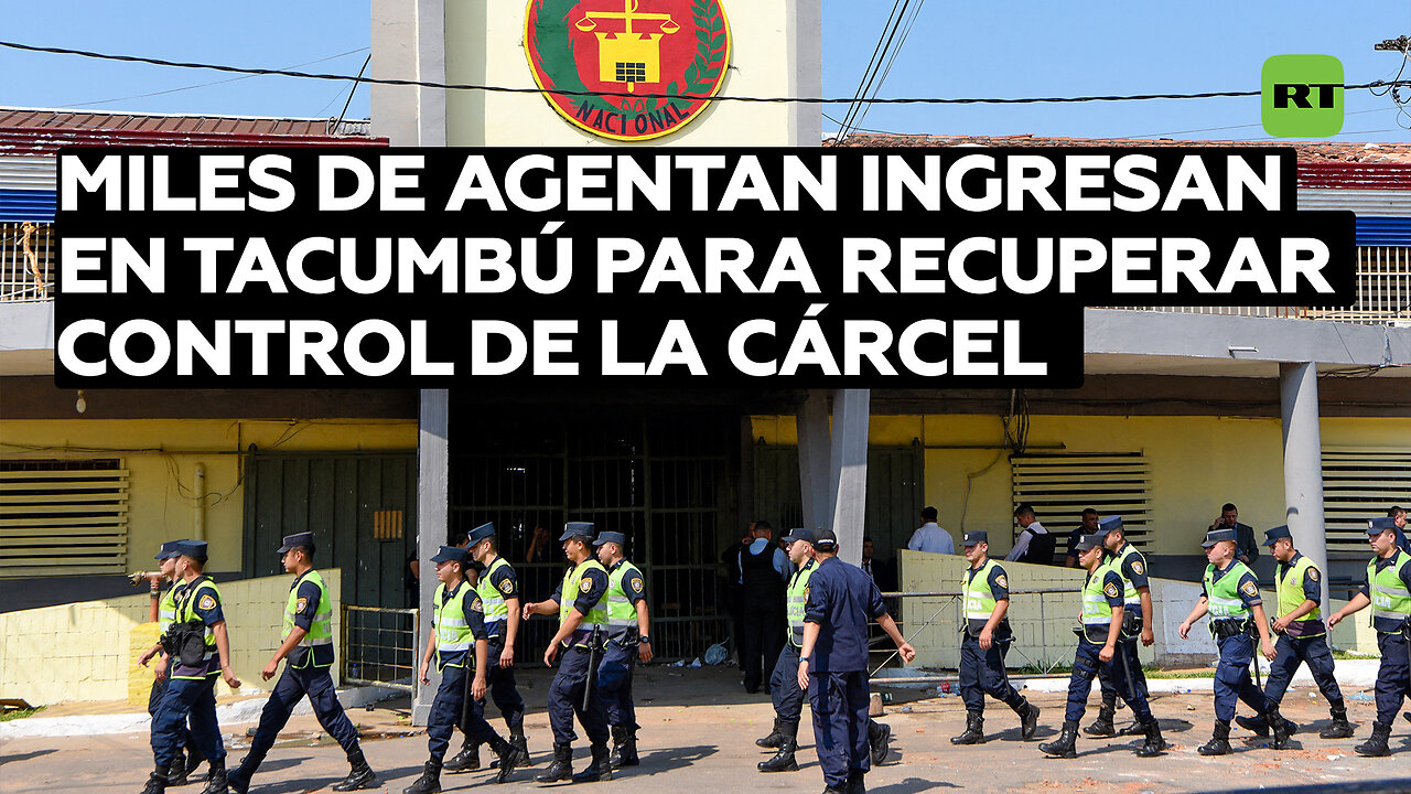 Macrooperativo policial y militar en Paraguay para recuperar el control de una prisión