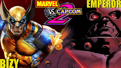 Marvel vs Capcom 2: BIZY vs EMPEROR KAIN pt 2