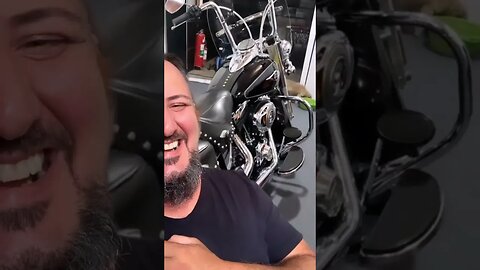 Harley Davidson heritage, casamento com o Mecanico?