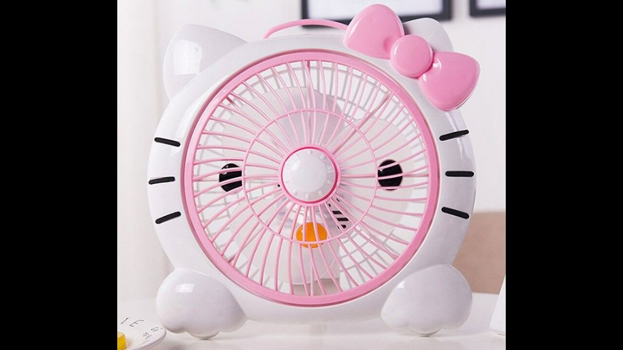 Electric Fan 4 (10 hours ASMR)