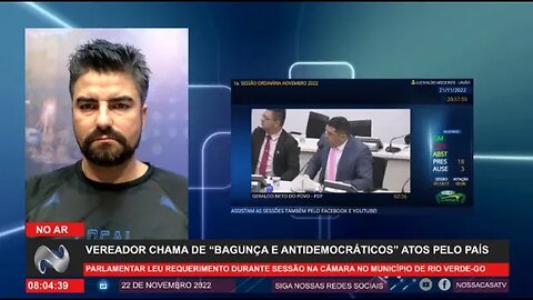 Vereador chama de “bagunça e antidemocráticos” atos realizados em rodovias