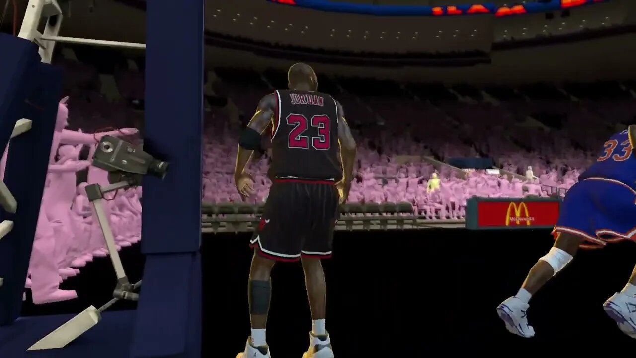 One on One: MJ in Black vs Patrick Ewing