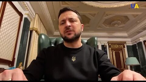 Address from Ukrainian president, Volodymyr, Zelenskyy, English ￼