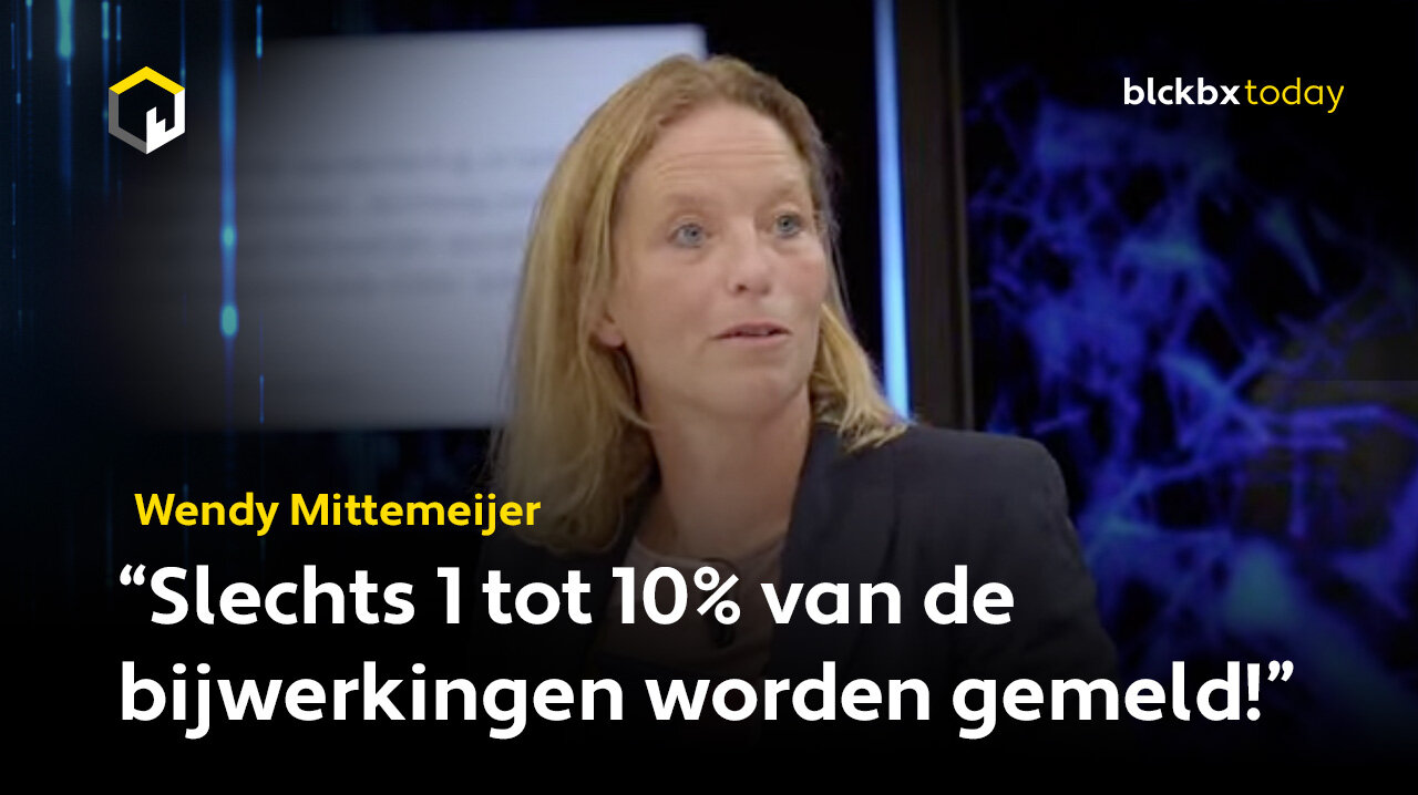 Wendy Mittemeijer over vaccinatieschade: "Slecht 1 tot 10% van de bijwerkingen worden gemeld"