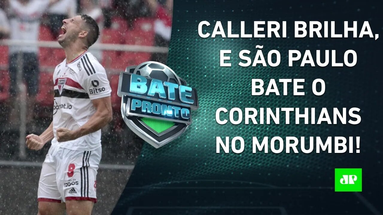 São Paulo VENCE e mantém FREGUESIA RECENTE sobre o Corinthians no Morumbi! | BATE-PRONTO – 07/03/22