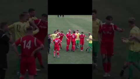 Football Fight! | Tempers Flare In Local Derby #shorts