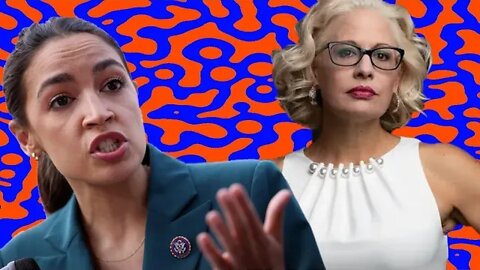 AOC LOSES It on Kyrsten Sinema for Switching to Independent